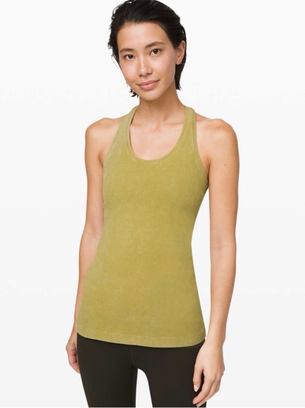 Lululemon Cool Racerback Tank (Estimated Size 6) Washed Grape Leaf Green